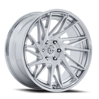 Fuel Dynamo 20x9 +1 5x127mm 71.5mm Gloss Silver Brushed-Chrome Lip