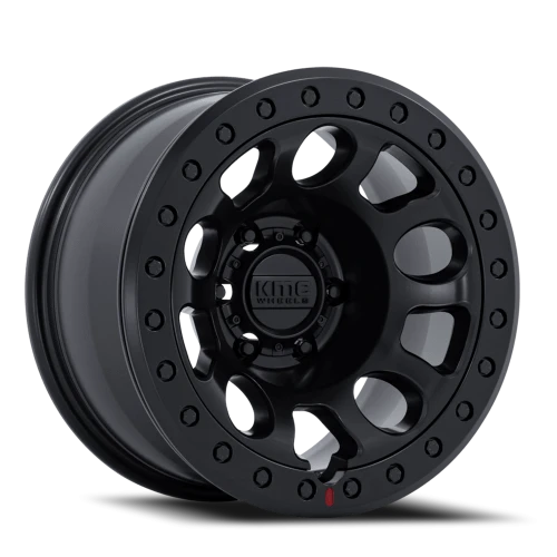 KMC E25 Beadlock 17x9 -12 6x139.7mm 108mm Blackout