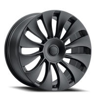 Replica Alloys EV3 18x8.5 +35 5x114.3mm 74.1mm Matte Black