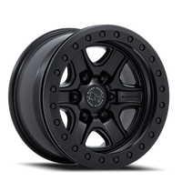 Black Rhino Echo Trail Lock Beadlock 17x8.5 +25 6x135mm 87.1mm Matte Black