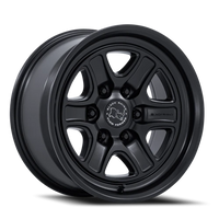 Black Rhino Echo 17x8.5" 6x135mm 87.1mm CB 0mm Matte Black