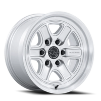Black Rhino Echo 18x9" 8x180mm 124.2mm CB +12mm Gloss Silver Machined Face