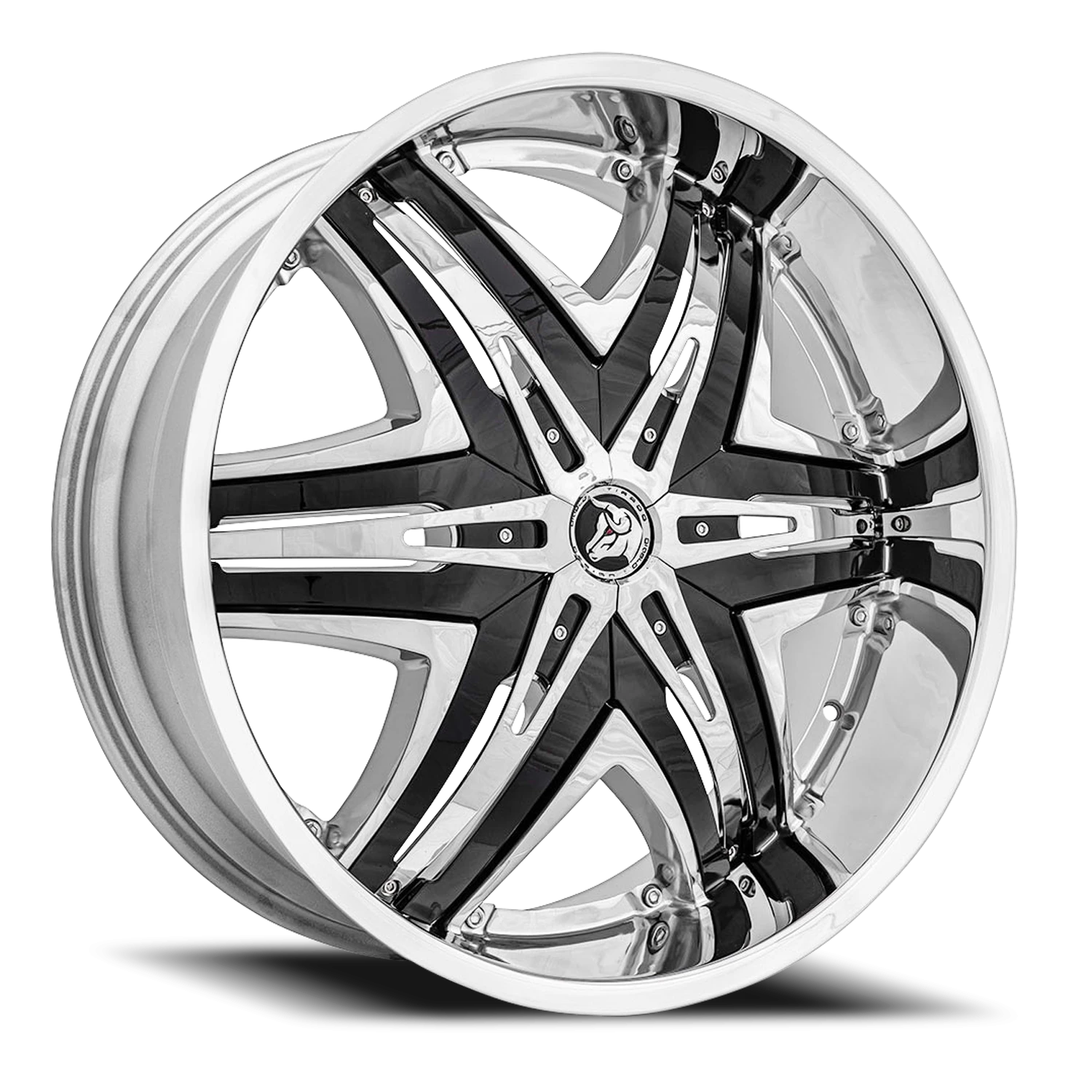 Diablo Elite 24x10" 6x135mm 87.1mm CB +35mm Chrome