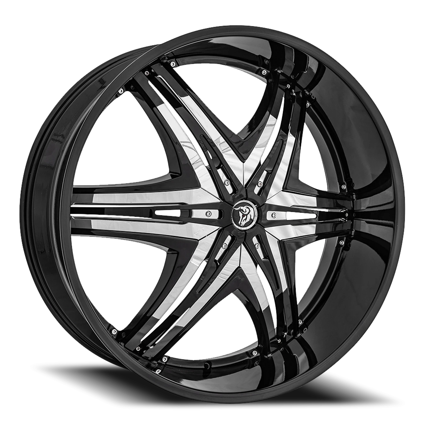 Diablo Elite 24x10" 6x135mm 87.1mm CB +35mm Gloss Black