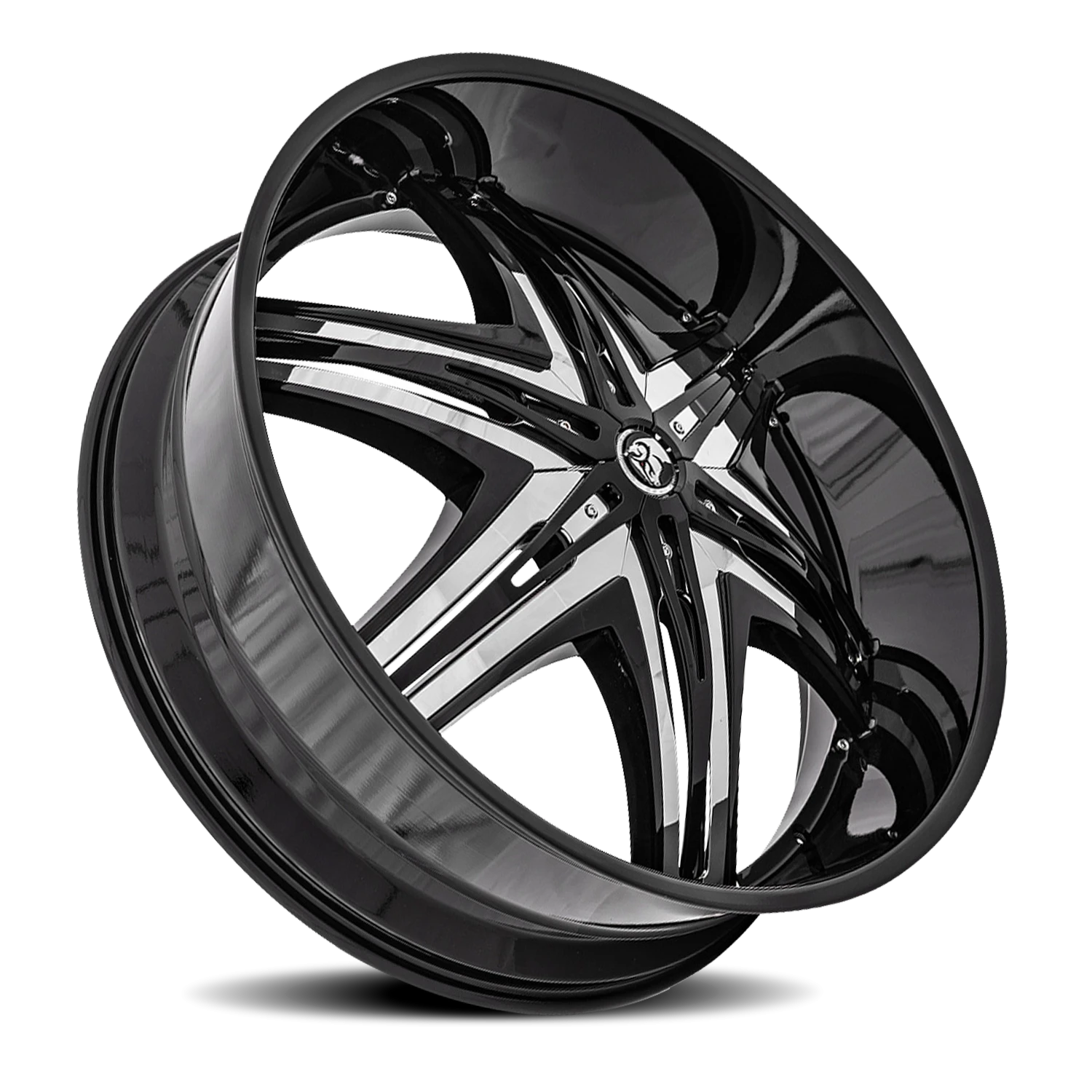 Diablo Elite 24x10" 6x135mm 87.1mm CB +35mm Gloss Black