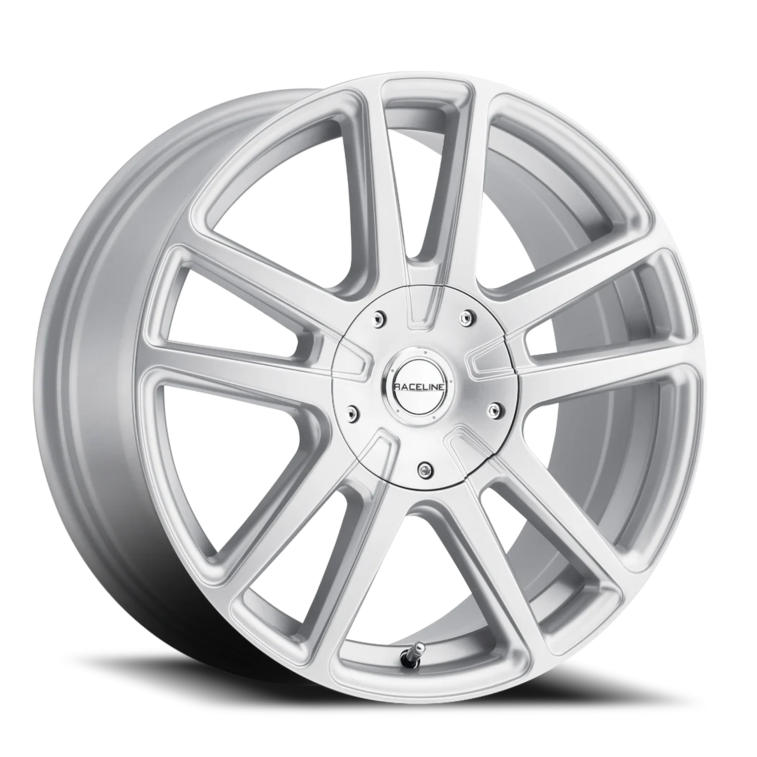 Raceline Encore 16x7" 5x112mm 74.1mm CB +40mm Hyper Silver