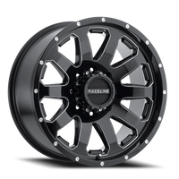Raceline Enforcer 938M 20x9 -12 6x135mm 87.1mm Gloss Black Milled
