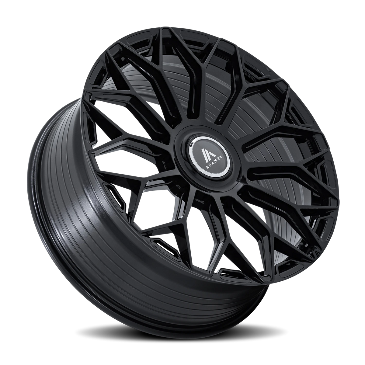 Asanti Black Label Envoy 22x10.5 +38 5x112mm 72.56mm Gloss Black