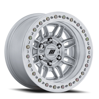 Pro Comp Equalizer BL PA208 17x9 -38 5x127mm 71.5mm Gloss Silver Machined Face
