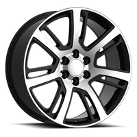 Replica Alloys Escalade Platinum 22x9 +31 6x139.7mm 78.3mm Gunmetal Machined Face