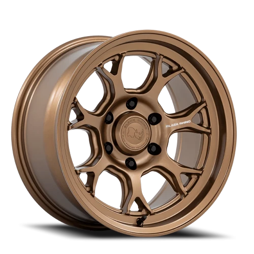 Black Rhino Etosha 17x8.5" 6x139.7mm 106.1mm CB +12mm Matte Bronze