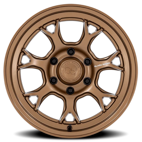 Black Rhino Etosha 17x8.5" 6x139.7mm 106.1mm CB +12mm Matte Bronze