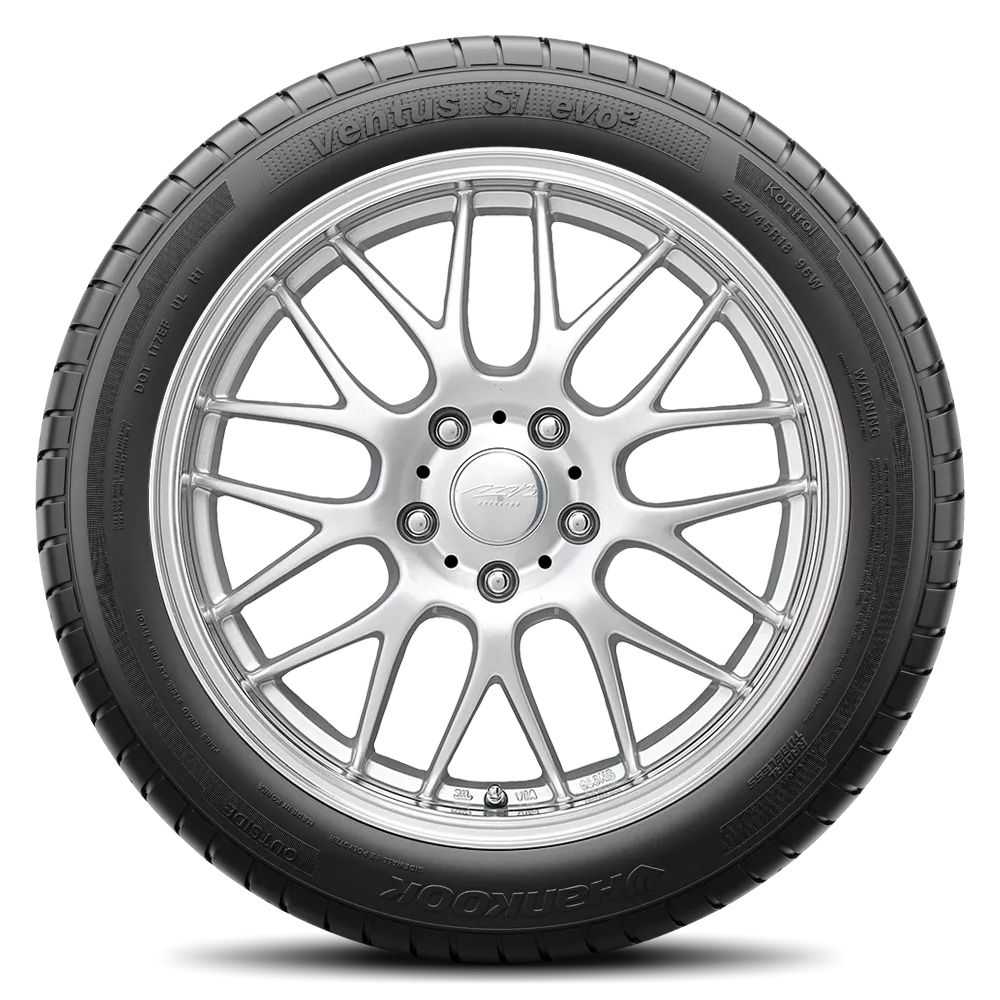 Hankook 245/45R17 Ventus S1 EVO2 K117B Runflat Tires