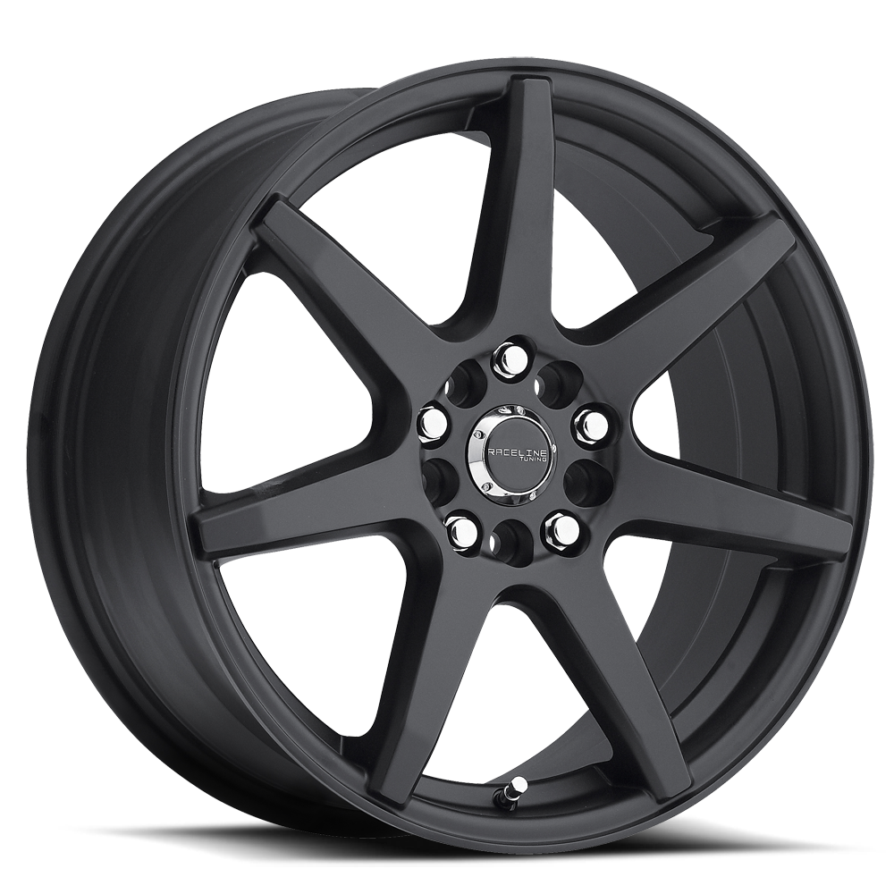 Raceline Evo 16x7" 5x112mm 74.1mm CB +20mm Satin Black
