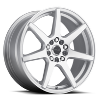 Raceline Evo 15x7" 4x100mm 72.62mm CB +40mm Silver