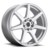 Raceline Evo 18x7.5" 5x110mm 72.62mm CB +42mm Silver