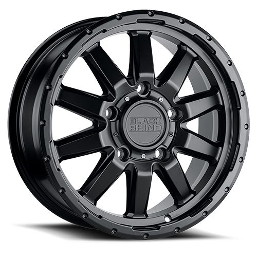 Black Rhino Excursion 18x8" 6x139.7mm 112.1mm CB +35mm Matte Black