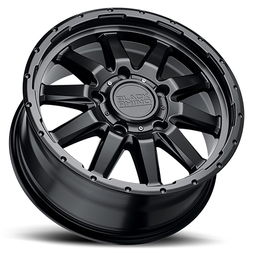 Black Rhino Excursion 18x8" 6x139.7mm 112.1mm CB +35mm Matte Black