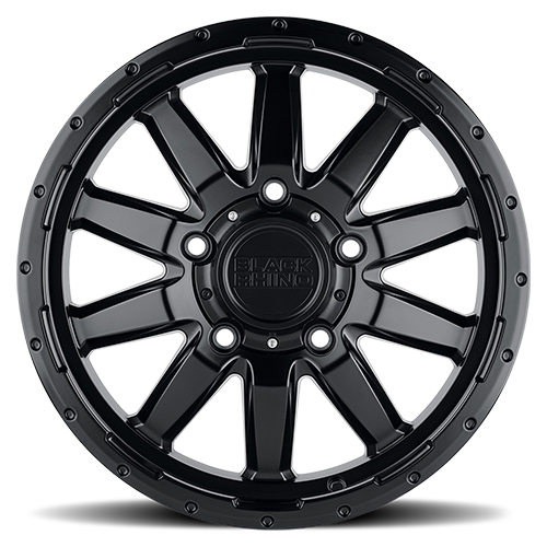 Black Rhino Excursion 18x8" 6x139.7mm 112.1mm CB +35mm Matte Black