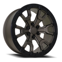 Factory Reproductions FR 99 Ford Bronco Raptor BZ 17x9 +18 6x139.7mm 93.1mm Bronze Black Ring
