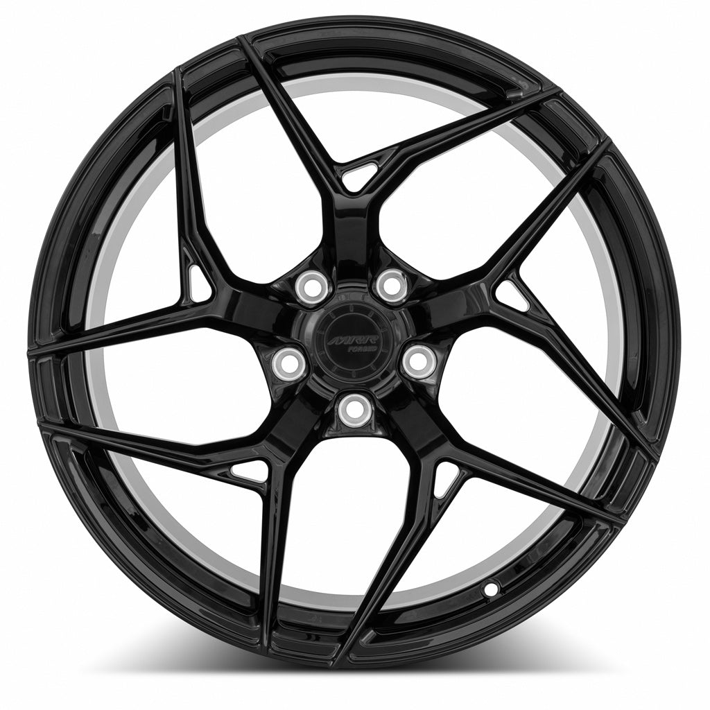 MRR Forged F10 20x11 48 5x120mm 66.9mm Gloss Black Right