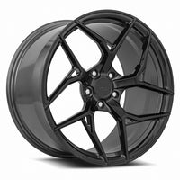 MRR Forged F10 20x11 48 5x120mm 66.9mm Carbon Flash Left