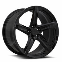 MRR Forged F23 20x11 48 5x120mm 66.9mm Gloss Black Left