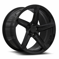 MRR Forged F23 20x11 48 5x120mm 66.9mm Gloss Black Right