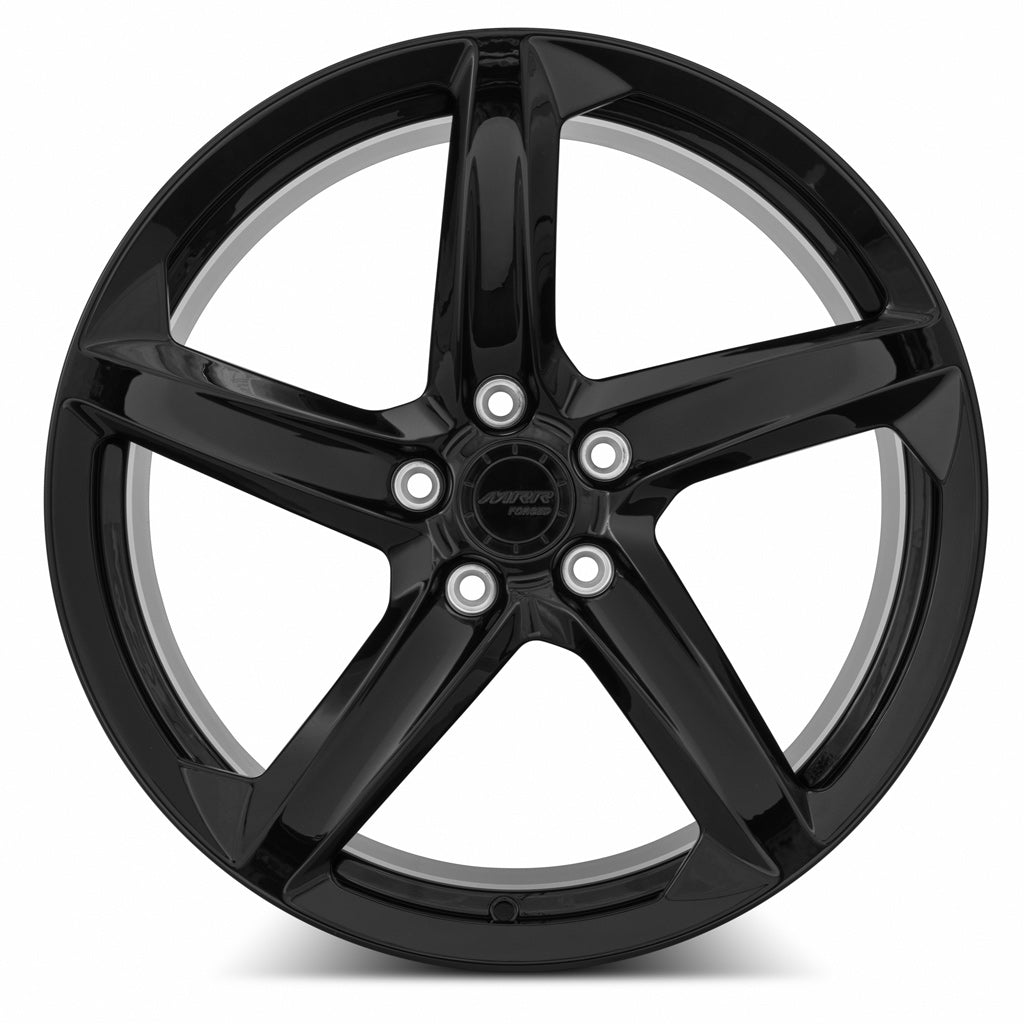 MRR Forged F23 20x11 48 5x120mm 66.9mm Gloss Black Right