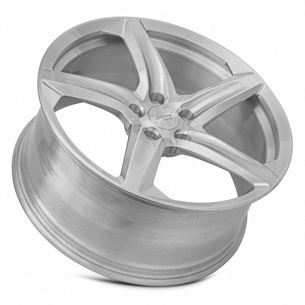 MRR Forged F23 20x9 45 5x120mm 66.9mm Brushed Clear Left