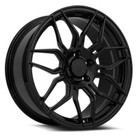 MRR Forged F24 19x8.5 38 5x120mm 66.9mm Gloss Black