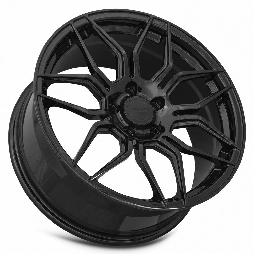 MRR Forged F24 19x8.5 38 5x120mm 66.9mm Gloss Black