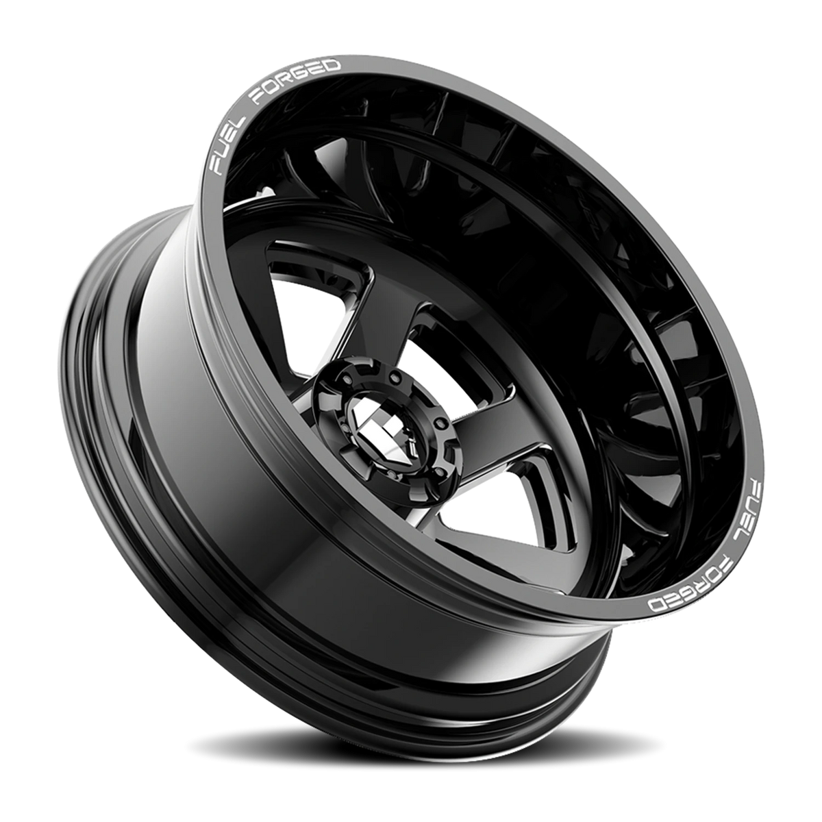 Fuel FF09D Dually 20x8.25 -202 8x200mm 142.2mm Matte Black Milled