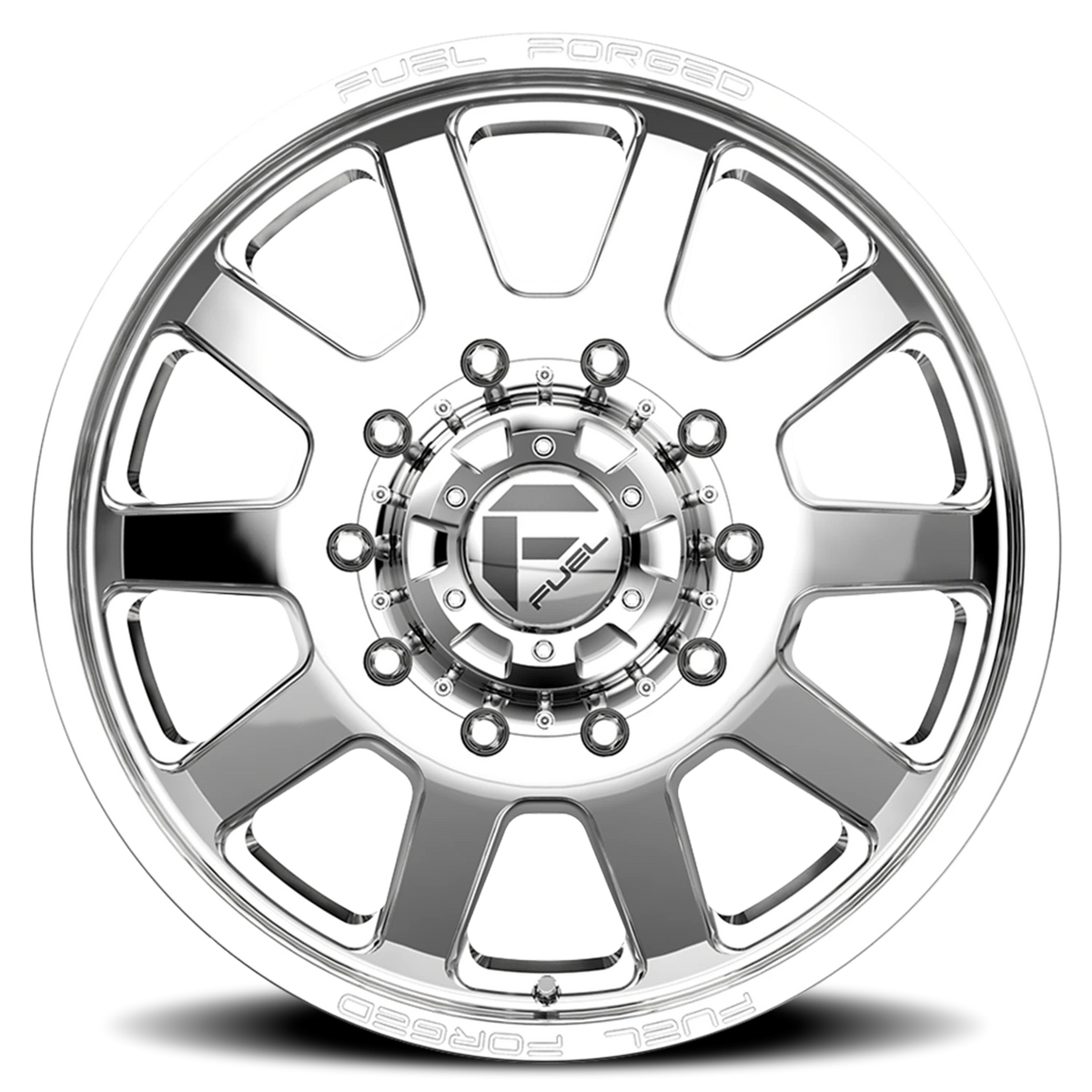 Fuel FF09D Dually 24x8.25 +105 10x225mm 170.1mm Polished