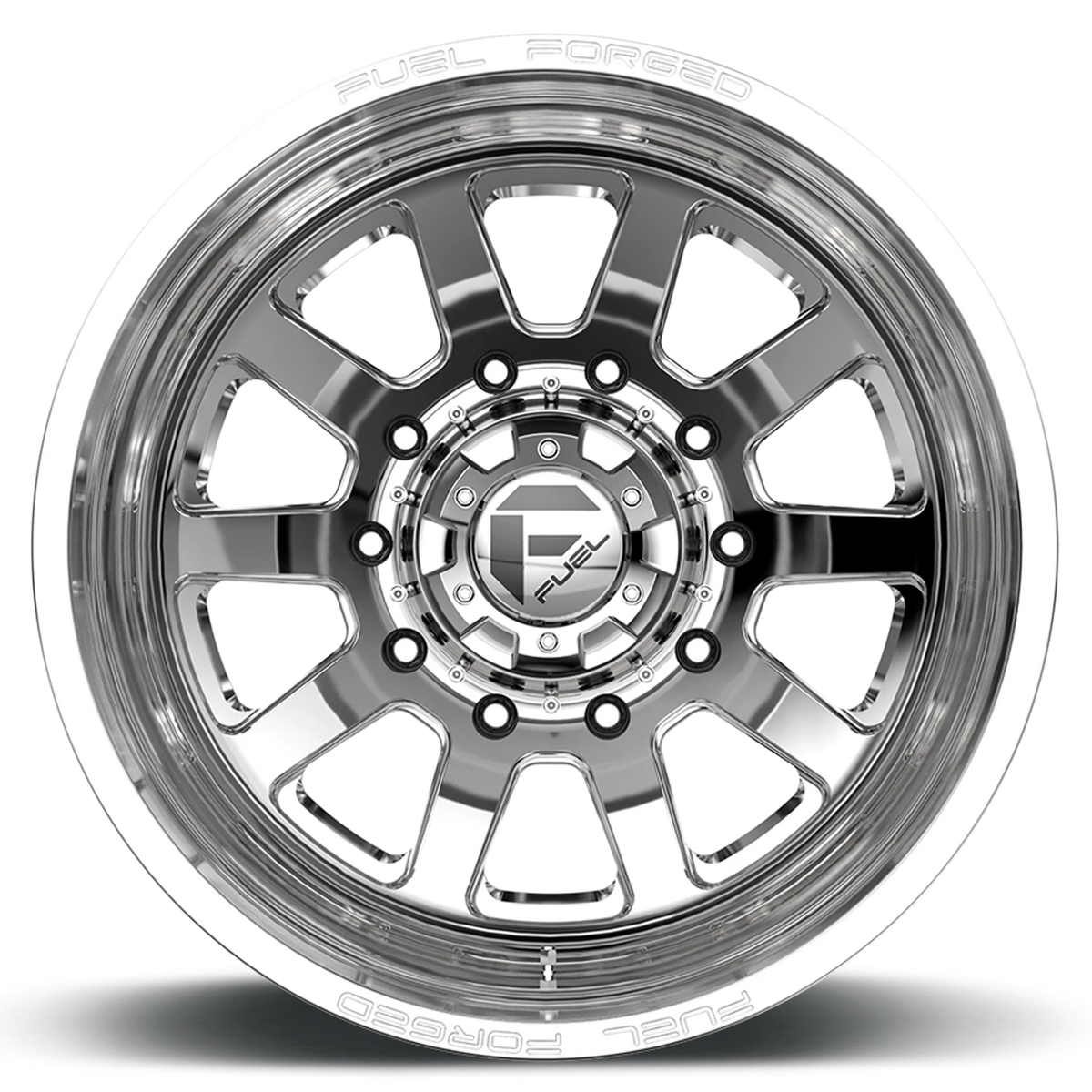 Fuel FF09D Dually 24x8.25 -225 10x225mm 170.1mm Polished
