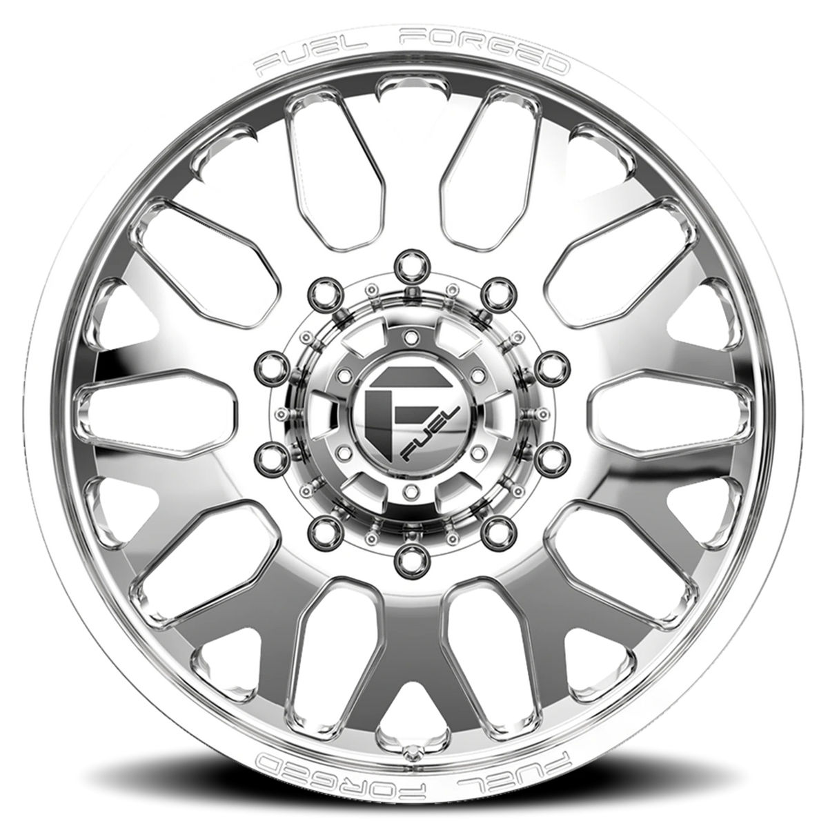 Fuel FF19D Dually 24x8.25 +105 10x225mm 170.1mm Polished