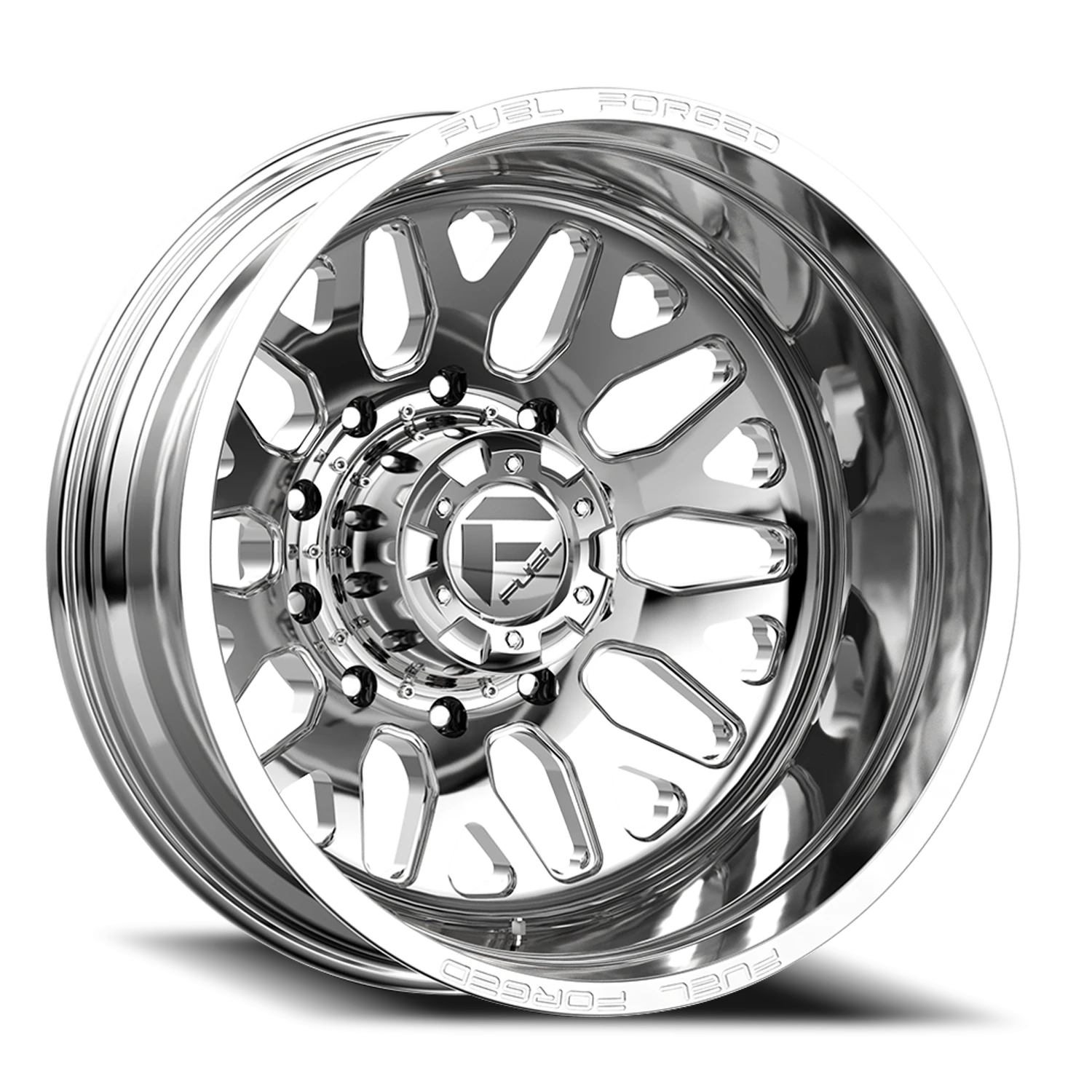 Fuel FF19D Dually 24x8.25" 8x210mm 154.3mm CB -246mm Polished