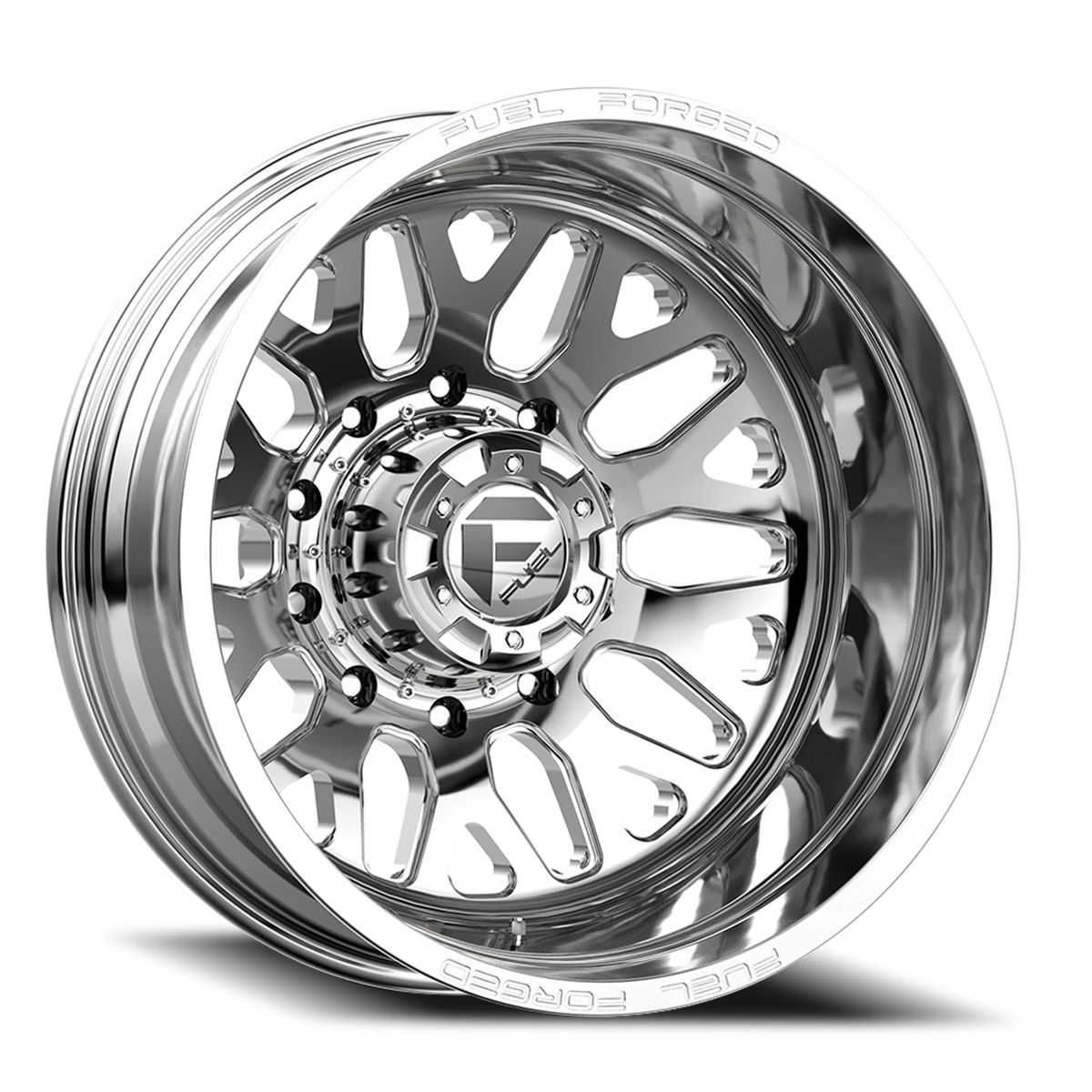 Fuel FF19D Dually 24x8.25 -200 8x200mm 142.2mm Polished