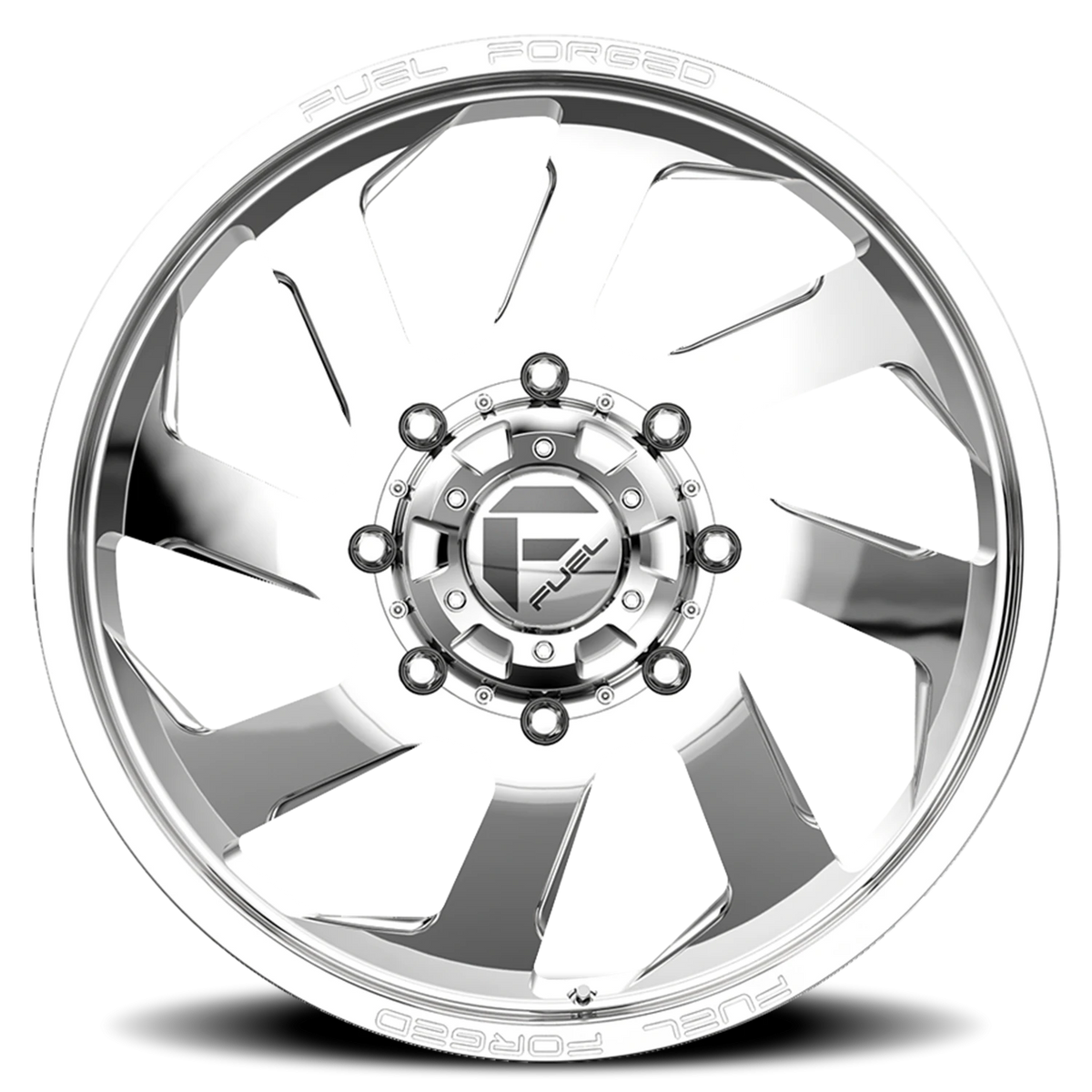Fuel FF39D Dually 20x8.25 -202 8x200mm 142.2mm Polished