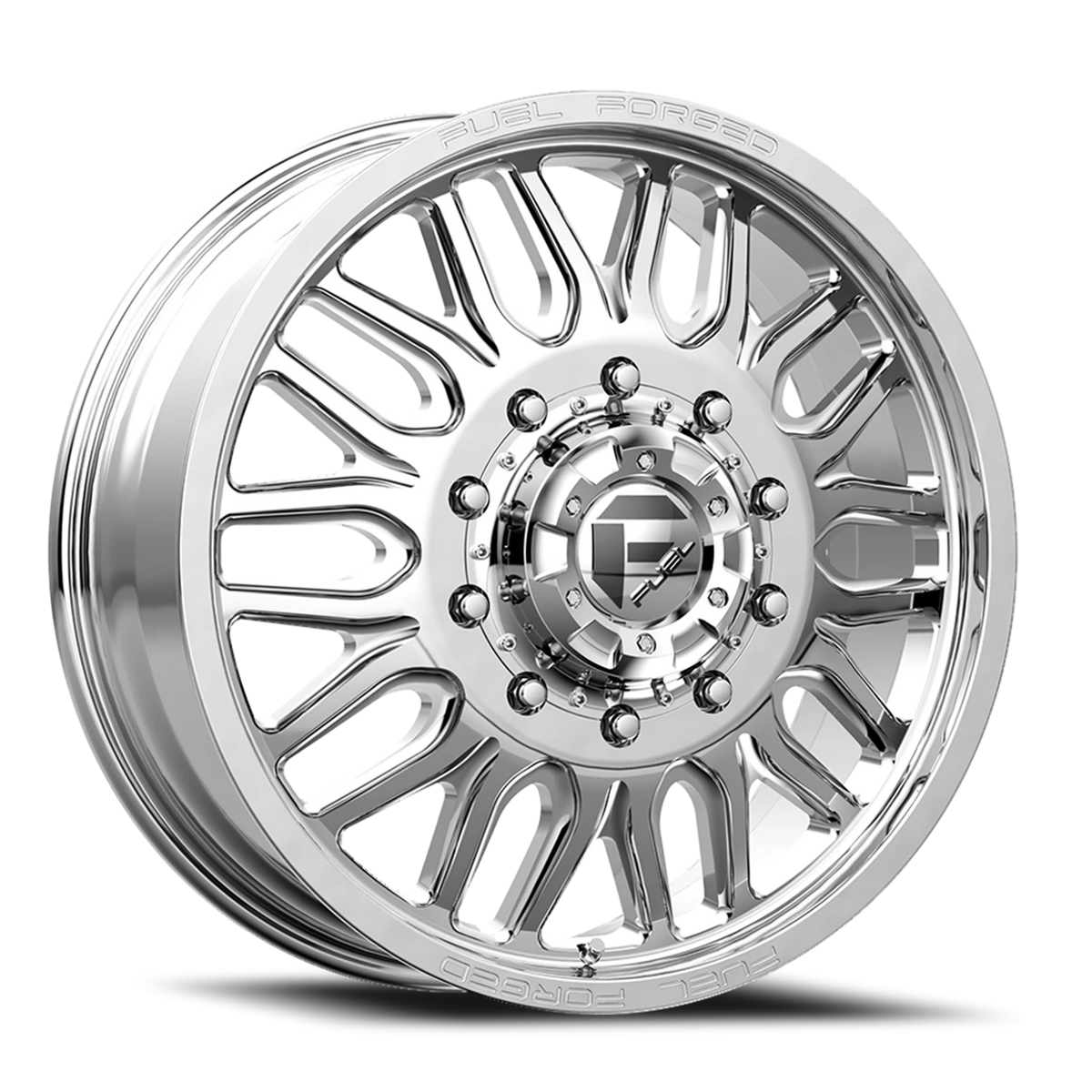 Fuel FFC66 Dually 20x8.25 +105 10x225mm 170.1mm Polished