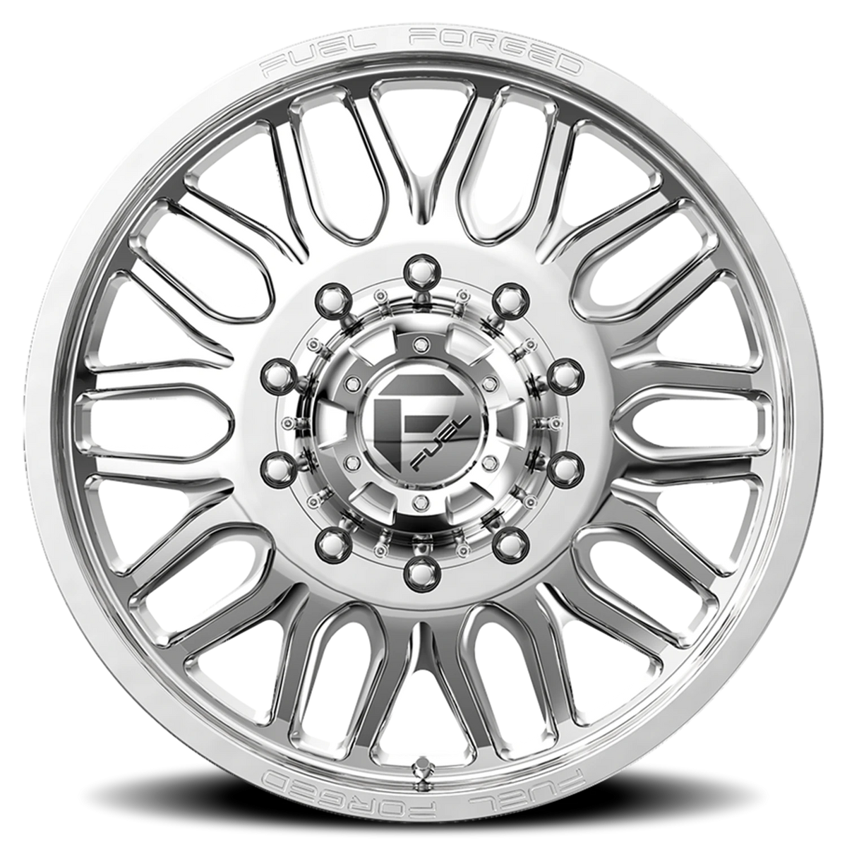 Fuel FFC66 Dually 20x8.25 +105 10x225mm 170.1mm Polished