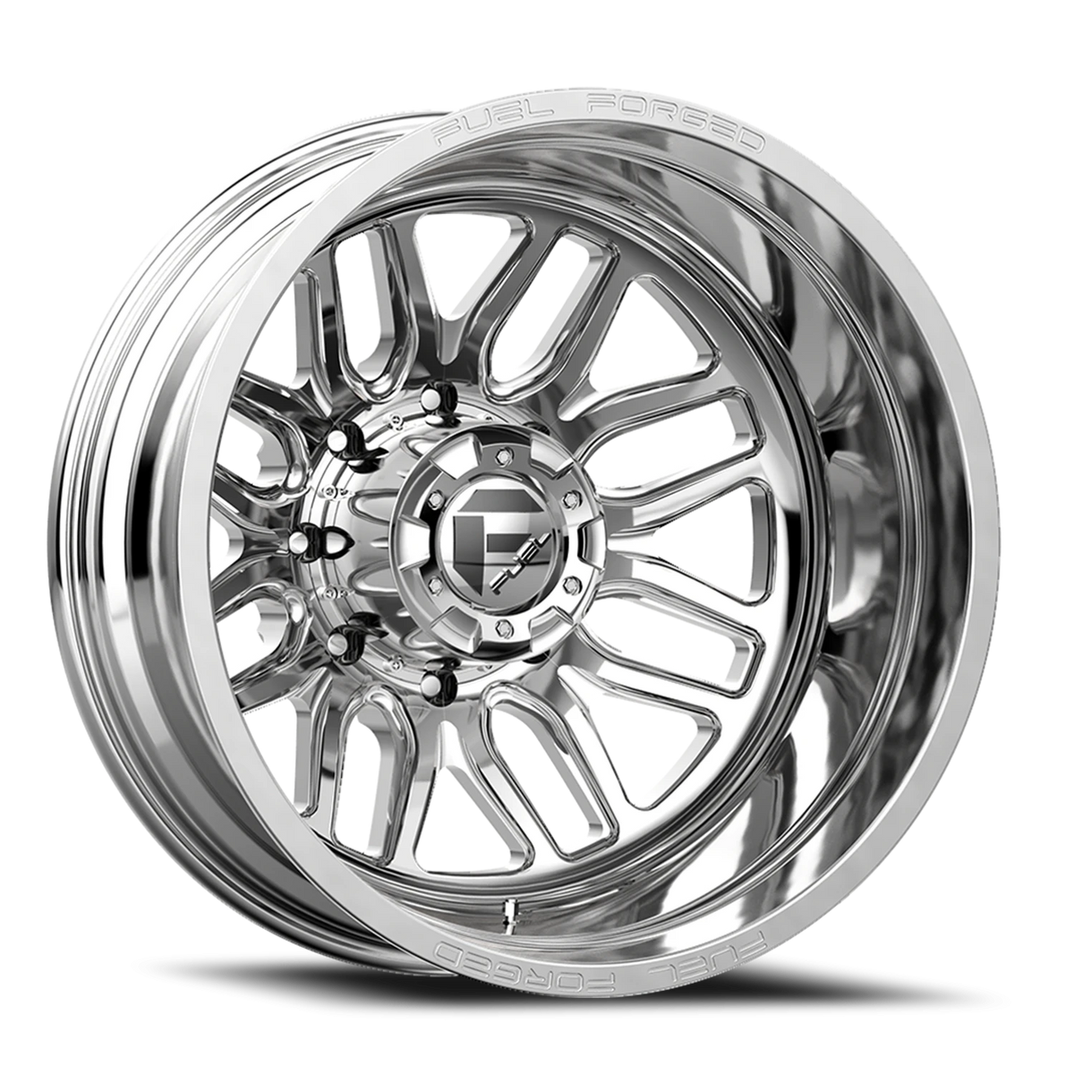 Fuel FFC66 Dually 22x8.5 -202 8x200mm 142.2mm Polished