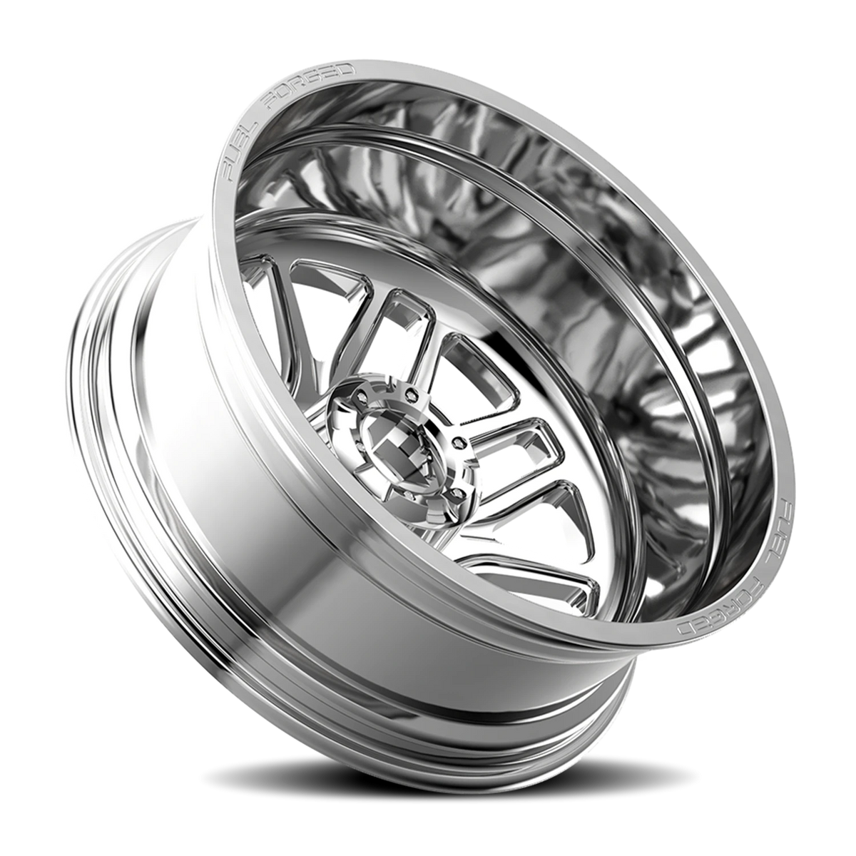 Fuel FFC66 Dually 22x8.5 -202 8x200mm 142.2mm Polished