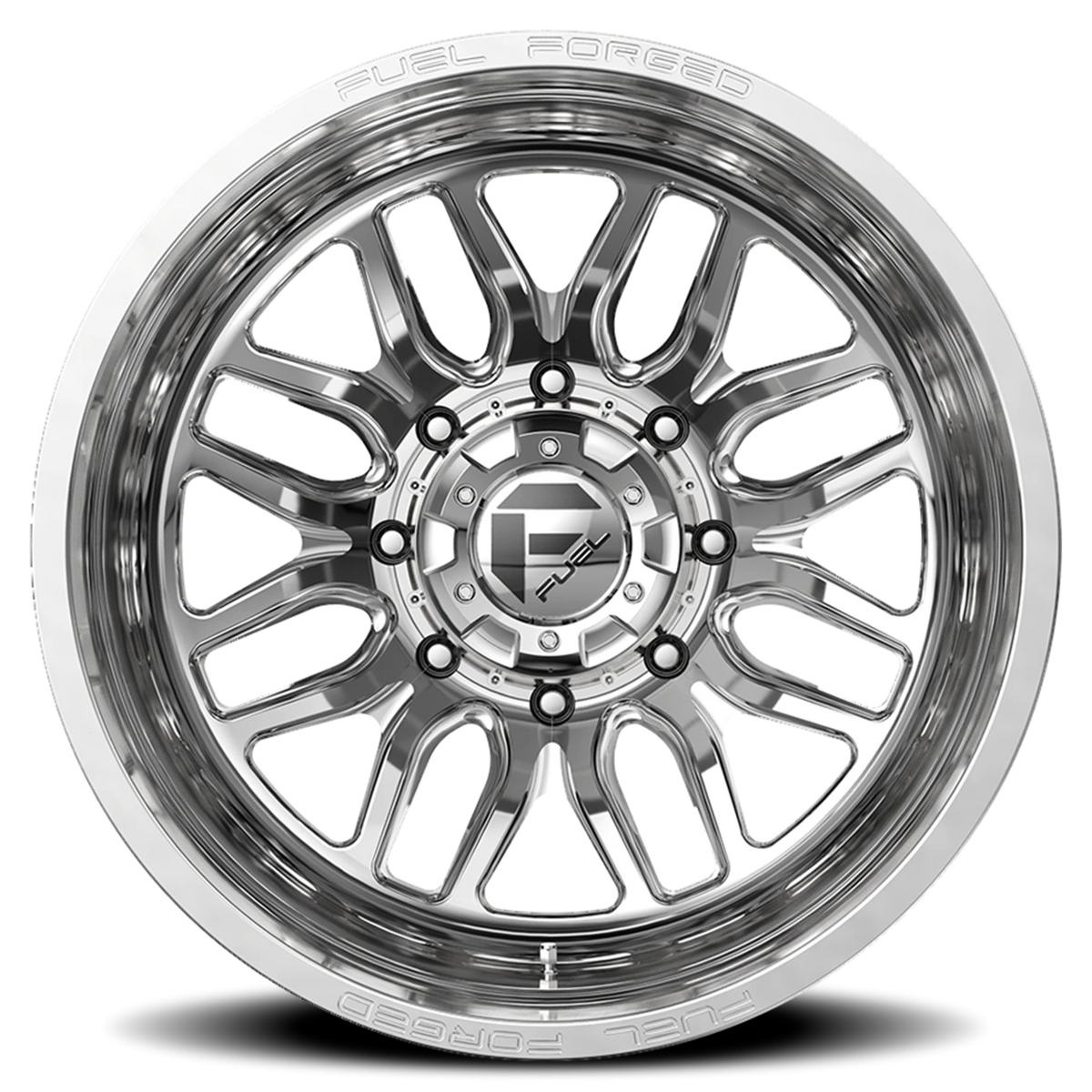 Fuel FFC66 Dually 22x8.5 -202 8x200mm 142.2mm Polished