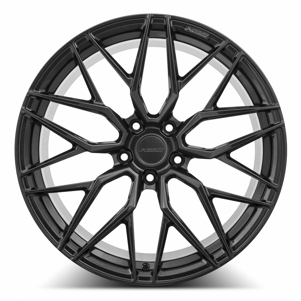 MRR Forged FG-X 19x8.5 38 5x120mm 66.9mm Carbon Flash