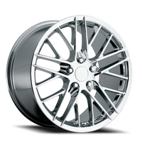 Factory Reproductions FR 15 2009 C6 ZR1 Corvette Replica CH 19x10 +40 5x120.65mm 70.3mm Chrome
