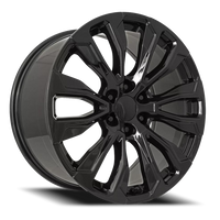 Factory Reproductions FR 203 GMC Denali Replica GB 24x10 +31 6x139.7mm 78.1mm Gloss Black