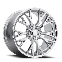 Factory Reproductions FR 22 2015 C7 Z06 Replica CH 17x8.5 +56 5x120.65mm 70.3mm Chrome