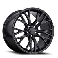 Factory Reproductions FR 22 2015 C7 Z06 Replica GB 19x12 +59 5x120.65mm 70.3mm Gloss Black