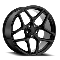 Factory Reproductions FR 27 Camaro Z28 Replica GB 20x10 +23 5x120mm 66.9mm Gloss Black